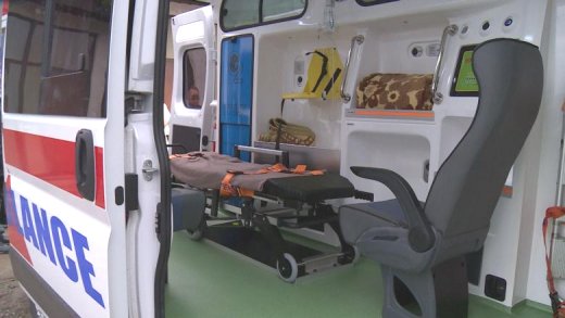 Új mentőautót kapott a topolyai Dr. Hadzsy János Egészségház