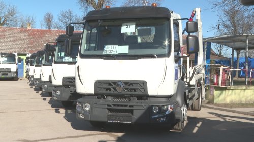 Savremeni kamioni za odvoženje otpada za lokalne samouprave u Vojvodini