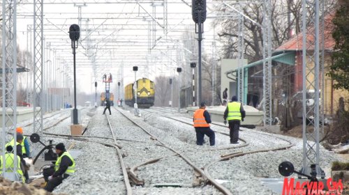 Hamarosan befejeződik a Szeged–Szabadka vasútvonal szerbiai szakaszának rekonstrukciója