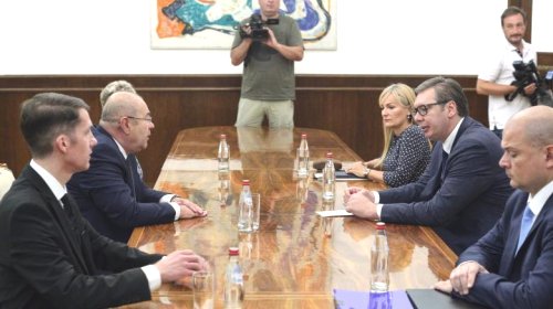 Delegacija SVM-a na koalicionim pregovorima kod Vučića